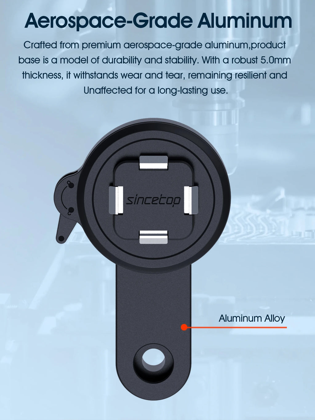 Aluminium Phone Holder for Bicycle Accessories Bike / Motorcycle Accessories Stand for Cell Phone for iPhone 15 Pro Max/Xiaomi